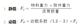 重型滾筒輸送機承載能力計算與設計要點